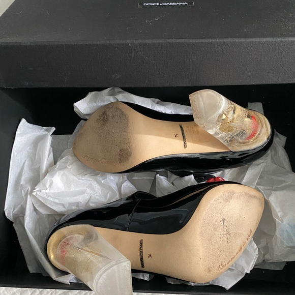 Dolce & Gabbana heals, state-of-the-art heal. One of a kind,cute black Maryjanes - Picture 11 of 16